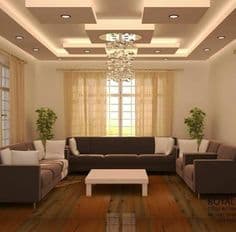 False-ceiling showcase
